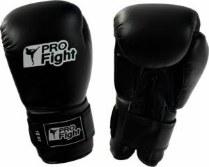 Profight Rękawice bokserskie Profight PVC czarne 12oz Uniwersalny 1