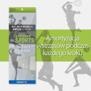 Zamst Wkładki do butów sportowych Footcraft SPORT L 1