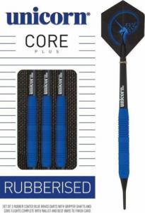 Unicorn Rzutki Unicorn Core Plus Win blue brass darts 18g soft tip 04252 Uniwersalny 1