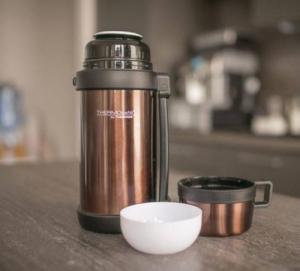Thermos Termos turystyczny Thermocafe Thamigo-1200 1.2 l Brązowy 5
