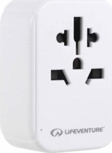 Lifeventure Adapter podróżny z USB i USB-C LIFEVENTURE WORLD TO AUS/CHINA TRAVEL ADAPTOR Uniwersalny 1