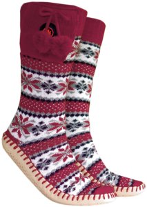 Glovii Ogrzewane kapcie ze skarpetkami GLovii - 40-44 Uniwersalny 2