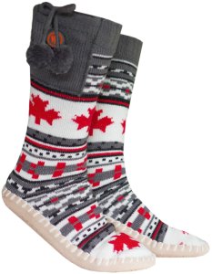 Glovii Ogrzewane kapcie ze skarpetkami - 36-40 Uniwersalny 2