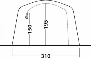 Namiot turystyczny Outwell Parkdale 4PA 11