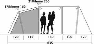 Namiot turystyczny Outwell Parkdale 4PA 4