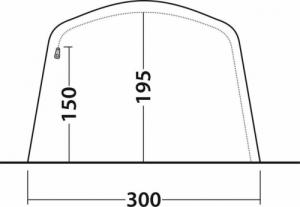 Namiot turystyczny Outwell Lindale 5PA 4