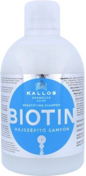 Kallos Biotin Shampoo Szampon do włosów 1000ml 1