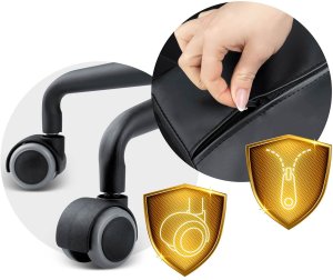 Krzesło biurowe Sofotel Werona Czarne 10