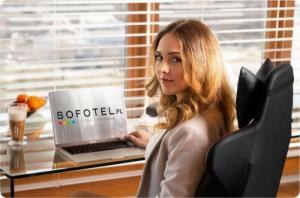 Krzesło biurowe Sofotel Werona Czarne 4