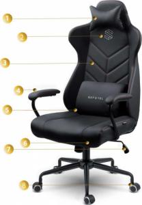 Krzesło biurowe Sofotel Werona Czarne 8