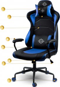 Fotel Sofotel Yasuo (2591) niebieski 9