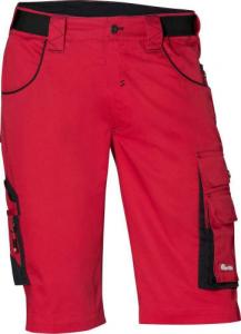 Fortis Spodnie bermudy 24 FORTIS, czerwony/czarny, rozm.50 1