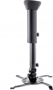 Uchwyt do projektorów Edbak PMV100 - Sufitowy uchwyt do projektora, 450-650 mm, czarny 3