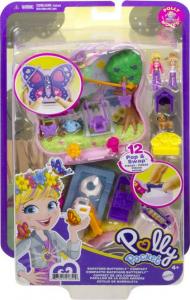 Mattel Polly Pocket - Zestaw kompaktowy Motylkowy ogródek GTN21 1