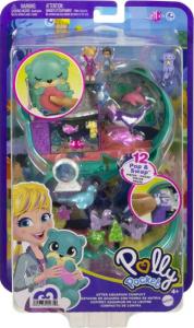 Mattel Polly Pocket - Zestaw kompaktowy Oceanarium wyderki HCG16 1
