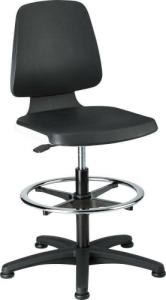Krzesło biurowe Bimos Labsit 3 Biało-czarne 1