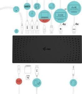 Stacja/replikator I-TEC USB-A/C (CAQUATTRODOCKPDPRO) 3