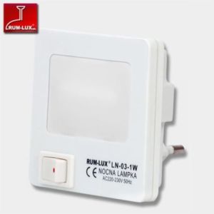 Lampka wtykowa do gniazdka Rum-Lux LED  (LN-03) 2