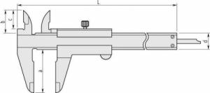 Mitutoyo Suwmiarka analogowa 150mm / 6" 0,05 Mitutoyo 3