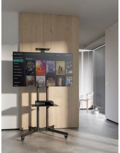 Manhattan Stojak podłogowy mobilny do telewizora 461238 37' - 70' (461238) 6