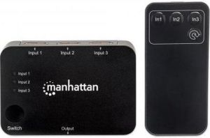 Manhattan Switch 3x HDMI, 4K (207522) 4