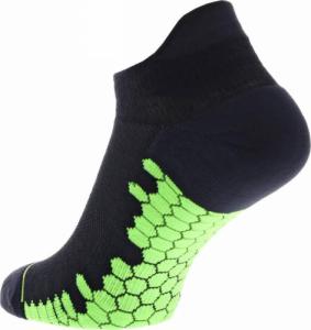 Inov-8 Skarpety inov-8 Trailfly Sock Low. Czarno-zielone. 2 pary 40 - 43 2