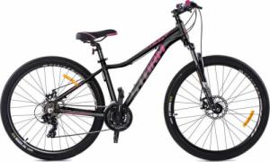 Storm Rower Storm MTB 27,5" SHARK 1.0 Lady, 2 x hamulec mechaniczny, czarno-różowy 15" 1