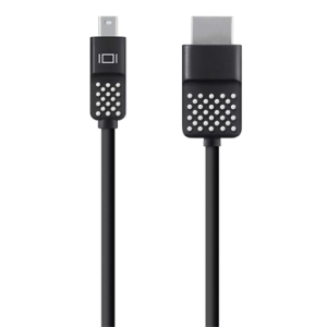 Kabel Belkin DisplayPort Mini - HDMI 1.8m czarny (F2CD080BT12) 1