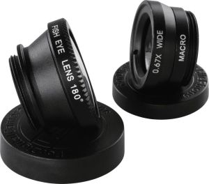 Hama Zestaw 3 Obiektywów do smartfona z klipsem UNI 3w1 11