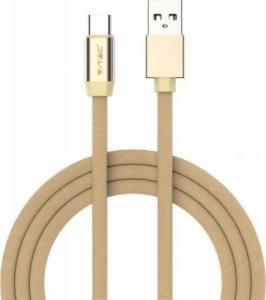 Kabel USB V-TAC USB-A - USB-C 1 m Brązowy (SKU 8499) 1