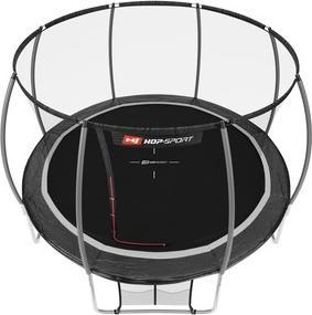Trampolina ogrodowa Hop-Sport ogrodowa HS-PT12I z siatką wewnętrzną 12 FT 366 cm szara 3