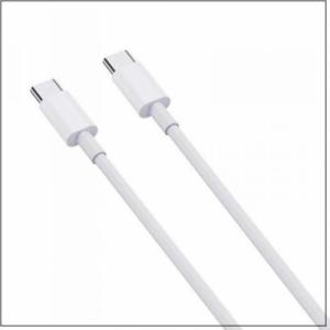 Kabel USB V-TAC USB-C - USB-C 1 m Biały (SKU 6681) 1