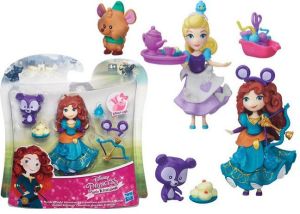 Hasbro DISNEY PRINCESS Mini laleczka z przyjacielem (B5331) 1