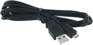 Kabel USB Logo USB-A - microUSB 1.8 m Czarny 2
