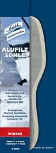 barth Wkładki z filcu Alu, rozmiar 47 1