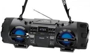 Radioodtwarzacz AEG SR 4360 USB, BT, Subwoofer, Multicolor 4