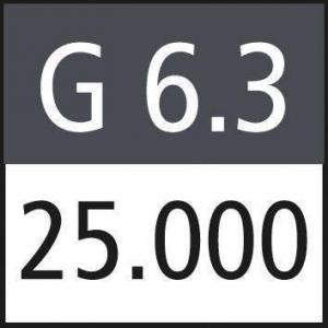 Mora Krotki uchwyt wiertarski DIN69871, ADB R/L 0,5-13 SK40 WTE 5