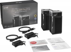 Router Asus ZenWiFi Pro ET12 zestaw (90IG05Z0-MO3A20) 10