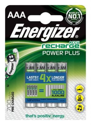 Energizer Akumulator Power Plus AAA / R03 700mAh 4 szt. 1