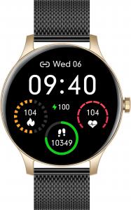 Smartwatch Garett Classy Złoto-czarny 2