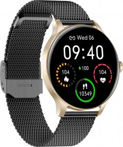 Smartwatch Garett Classy Złoto-czarny 3
