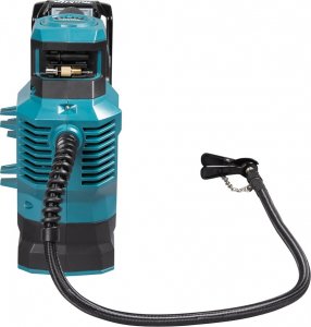 Kompresor samochodowy Makita Makita cordless compressor MP001GZ XGT, 40 volts, air pump (blue/black, without battery and charger) 8