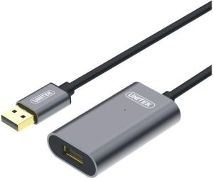 Kabel USB Unitek USB-A - USB-A 5 m Czarny (Y-3004) 1