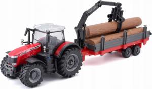 Bburago Traktor CIĄGNIK TRAKTOR MASSEY FERGUSON Bburago 1