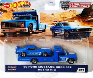 Hot Wheels HOT WHEELS Premium Transport Mustang Boss 302 1