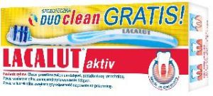 Lacalut  Pasta do zębów Activ paradontoza 75 ml + szczoteczka duo clean 1