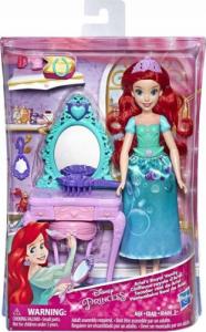 Hasbro DISNEY PRINCESS LALKA ARIELKA + TOALETKA E3153 1