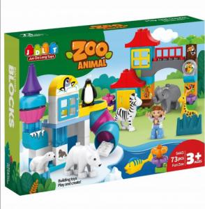 JDLT KLOCKI JDLT 5443 ZOO ZE ZWIERZETAMI 73 EL 1