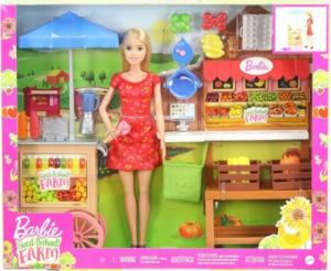 Lalka Barbie Mattel Mattel Barbie stragan farmerski GJB65 1