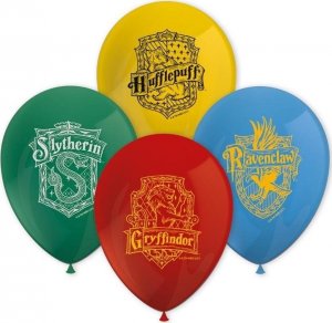GoDan Balony Harry Potter Hogwarts Houses MIX 8szt 1